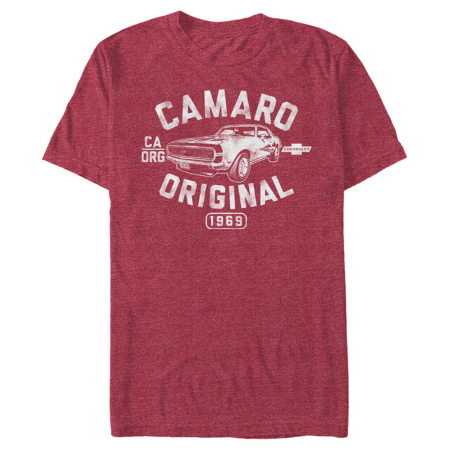 Men's General Motors Distressed Camaro Original  Adult T-Shirt