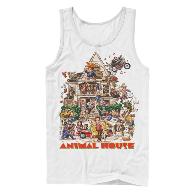 Men's Animal House Original Movie Poster  Adult Tank Top