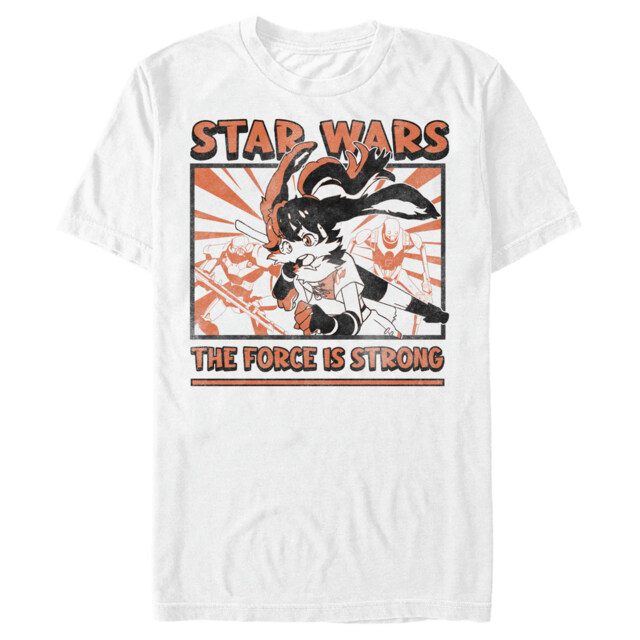 Men's Star Wars: Visions The Force is Strong  Adult T-Shirt