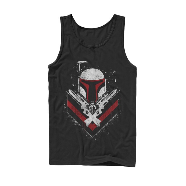 Men's Star Wars Boba Fett No Threats Only Promises  Adult Tank Top