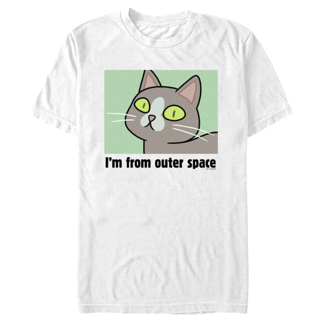Men's Rick And Morty I'm from Outer Space  Adult T-Shirt