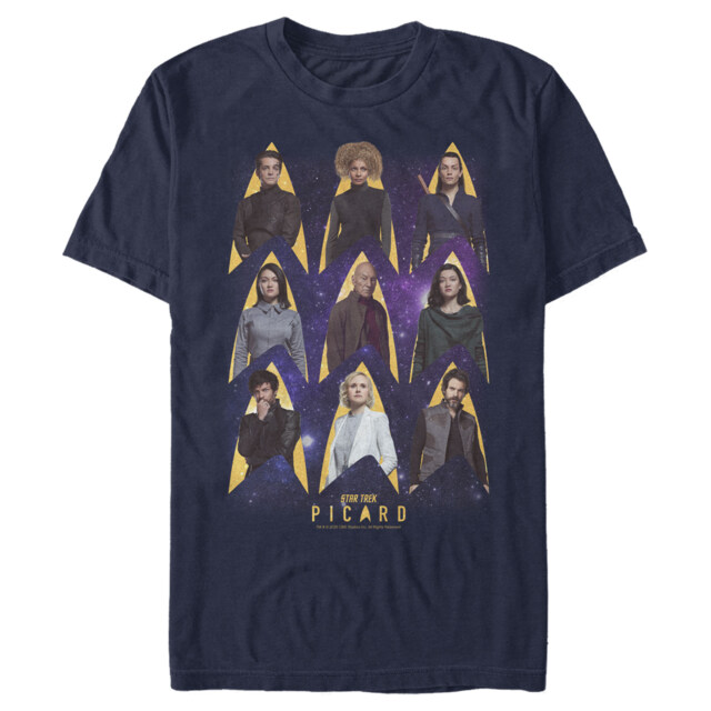 Men's Star Trek: Picard Crew Portraits  Adult T-Shirt