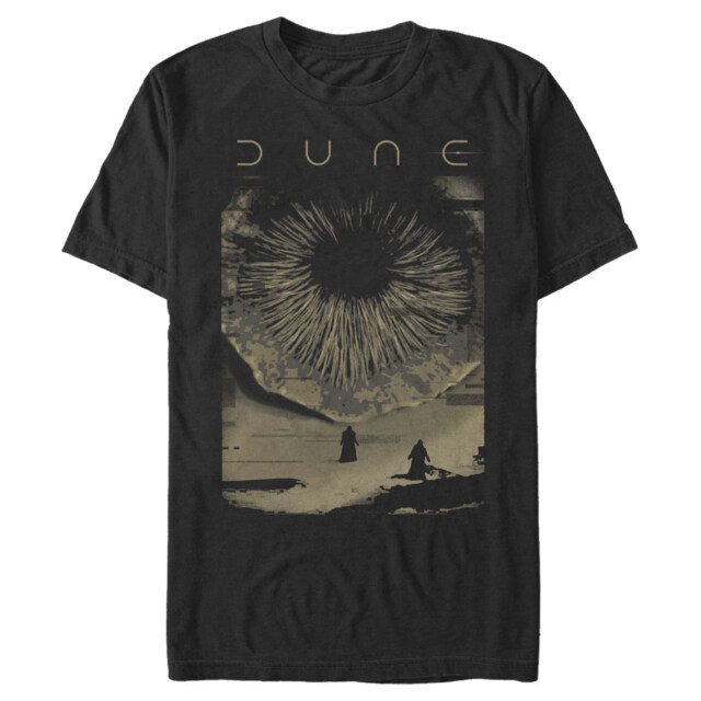 Men's Dune Sandworm Poster  Adult T-Shirt