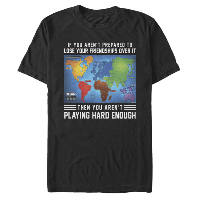 Men's Risk Losing Friendship Meme  Adult T-Shirt