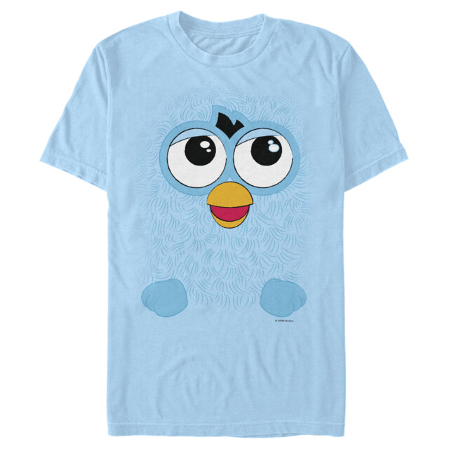 Men's Furby Blue Furby  Adult T-Shirt