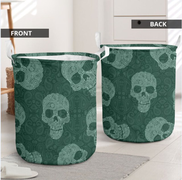 Stocktee Skull Bandana Limited Edition Laundry Hamper NEW013403