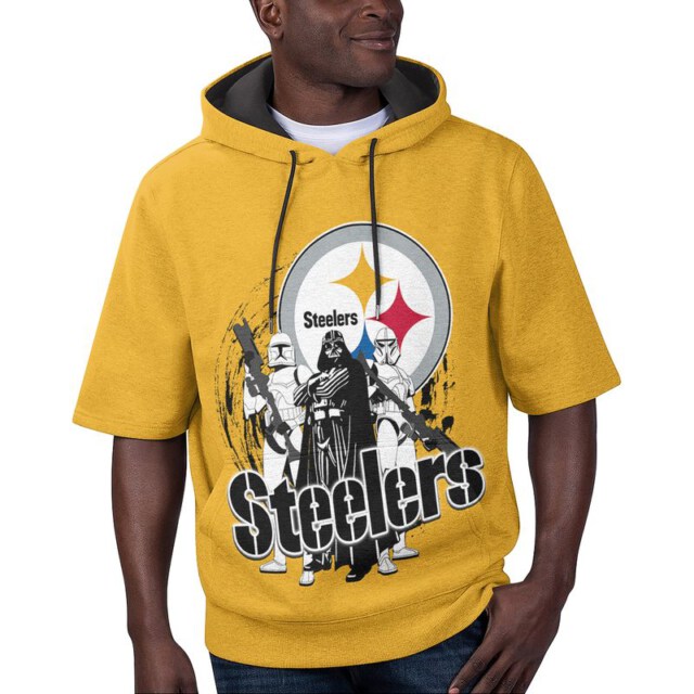 Stocktee Pittsburgh Steelers Limited Edition All Over Print Men Tank Top Sleeveless Hoodie Short Sleeve Hoodie Unisex Size S - 5XL NEW035702