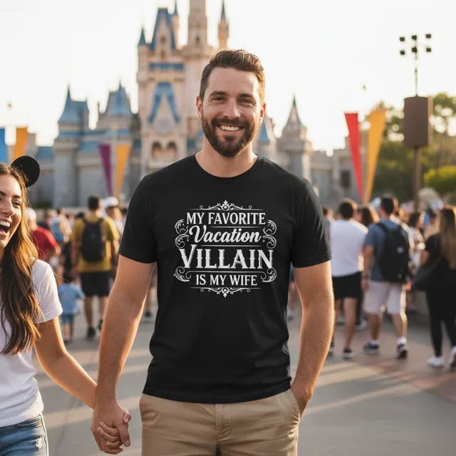 My Favorite Vacation Villain Is My Wife T-Shirt