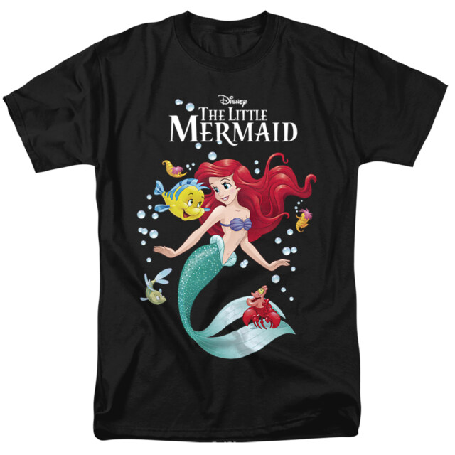 Disney The Little Mermaid	Bubbles Unisex T-Shirt