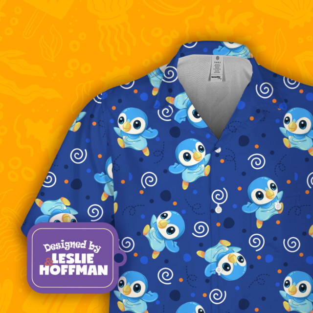 Piplup Poke Hawaiian Shirt