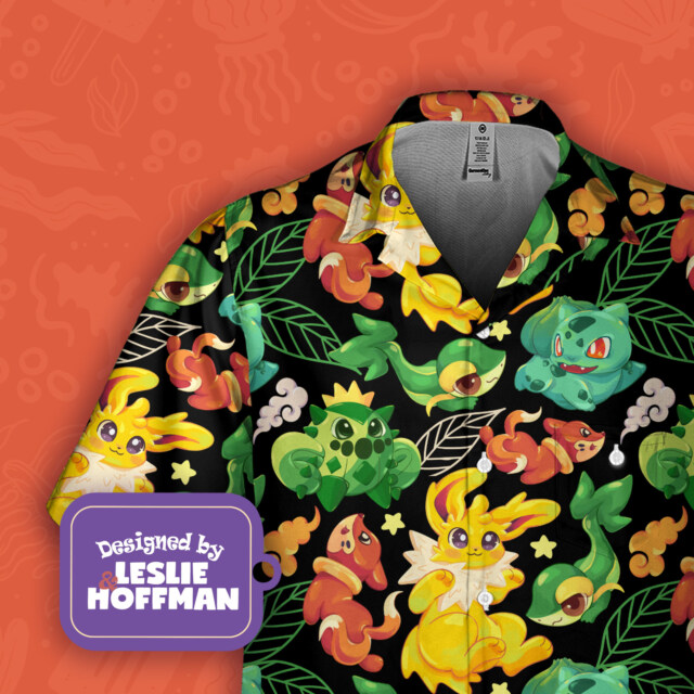 Jolteon Poke Hawaiian Shirt