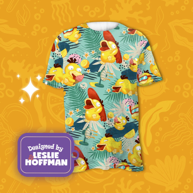 Psyduck Summer Fun Poke T-Shirt/Sweatshirt/Sweater