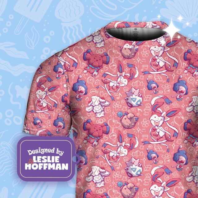 Sylveon Fairy Pinky Poke T-Shirt/Sweatshirt/Sweater