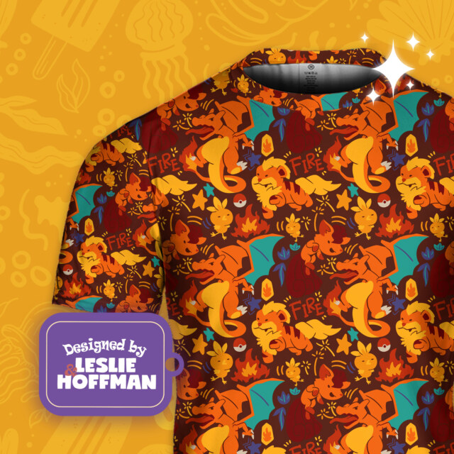 Charizard Fire Red Poke T-Shirt/Sweatshirt/Sweater