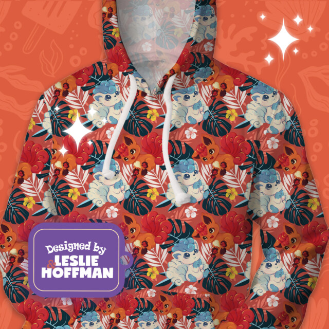 Vulpix Couple Poke Unisex Hoodie/ Kid Hoodie