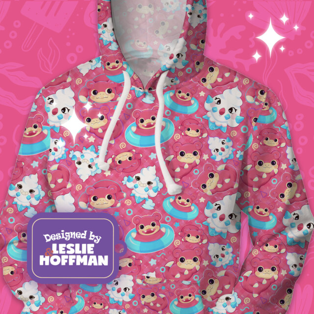 Slowpoke Pink Poke Unisex Hoodie/ Kid Hoodie