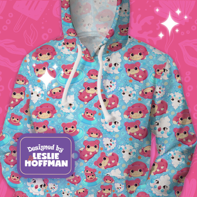 Slowpoke Blue Poke Unisex Hoodie/ Kid Hoodie