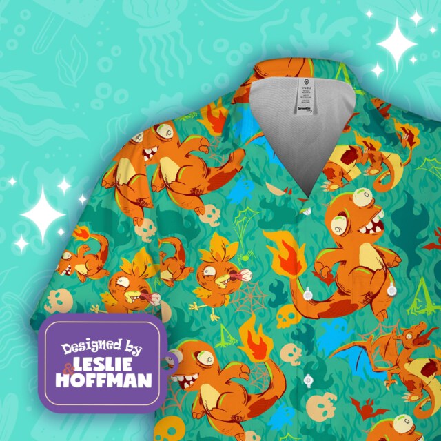 Chamander Undead Poke Hawaiian Shirt