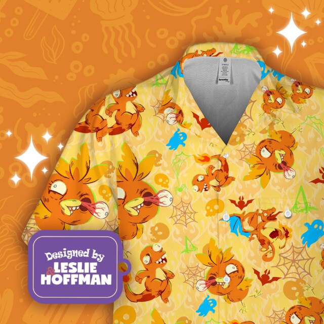 Torchic Undead Poke Hawaiian Shirt
