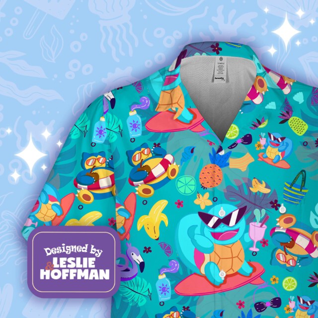 Squirtle Hawaii Poke Hawaiian Shirt