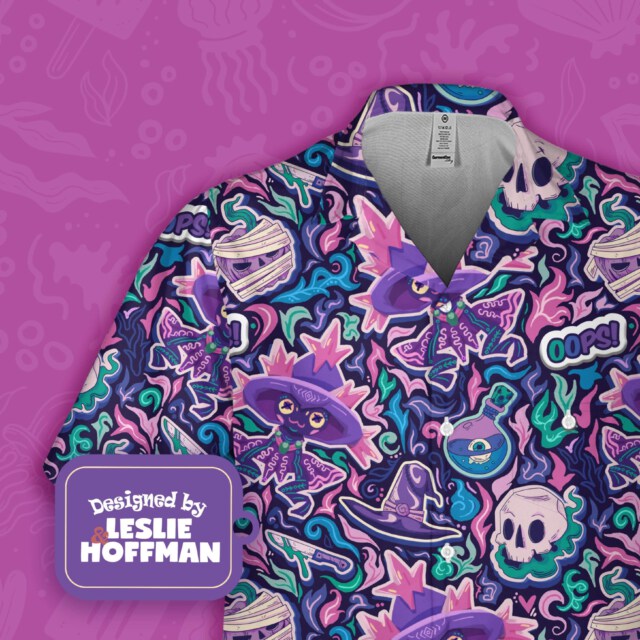 Mismagius Halloween Poke Hawaiian Shirt