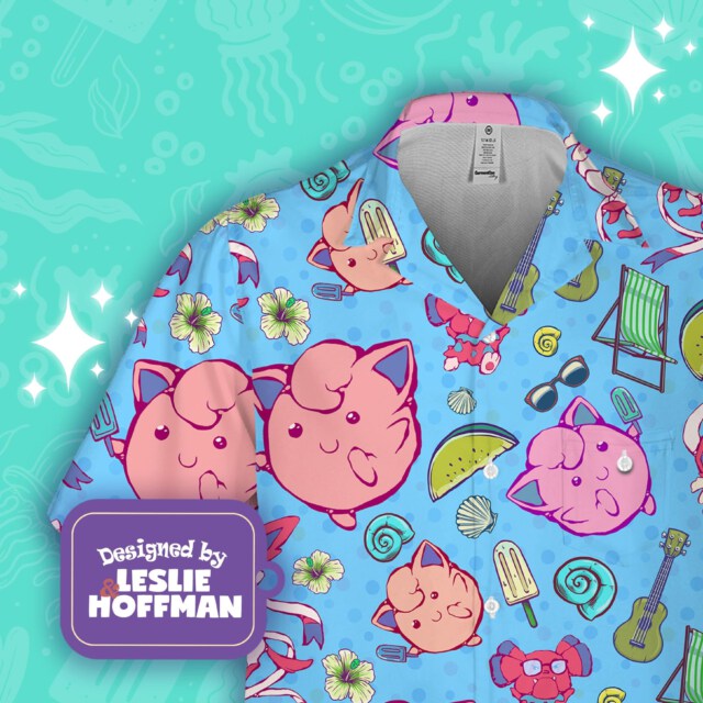 Jigglypuff Hawaii Poke Hawaiian Shirt
