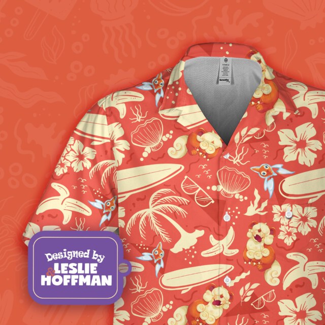 Growlithe Hawaii Red Poke Hawaiian Shirt