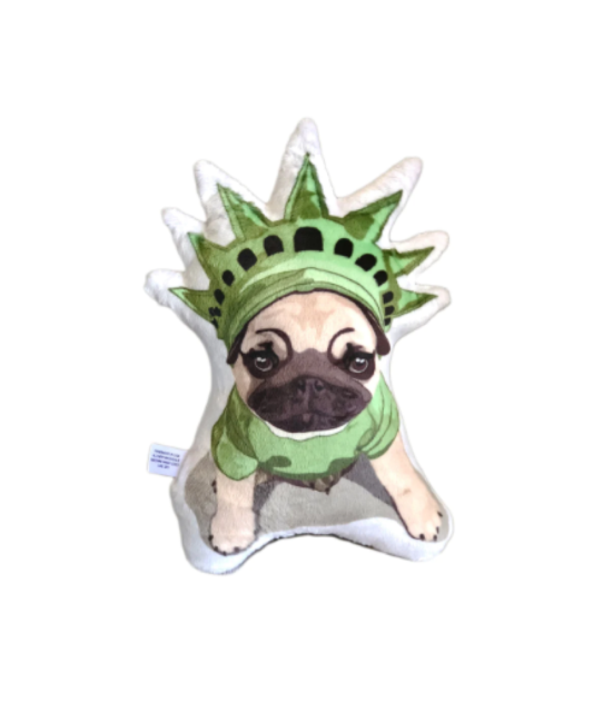 Puppy Pug Pillow