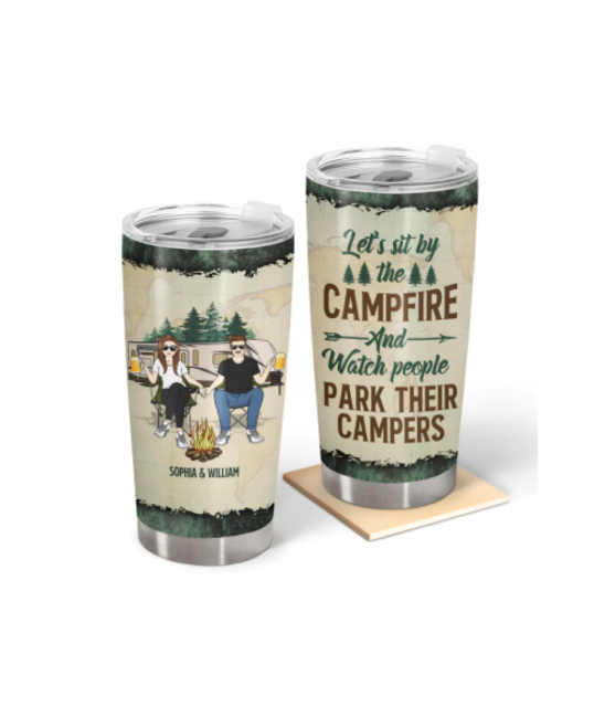 Nature Campfire Tumbler