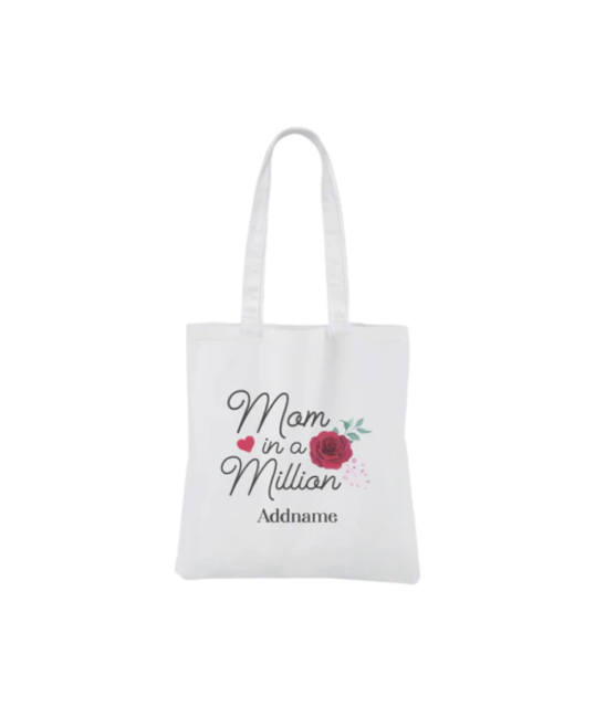 Mom Rose Tote Bag