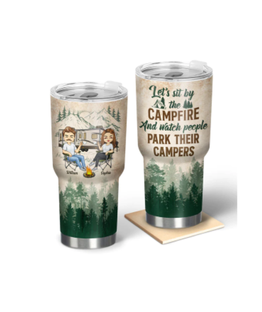 Campers Forest Tumbler