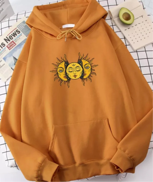 SUN AND MOON OVERSIZED HOODIE