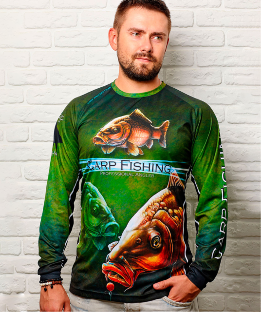 PIKE STORE 3D JERSEY CARP FISHING CUSTOM SWEATER