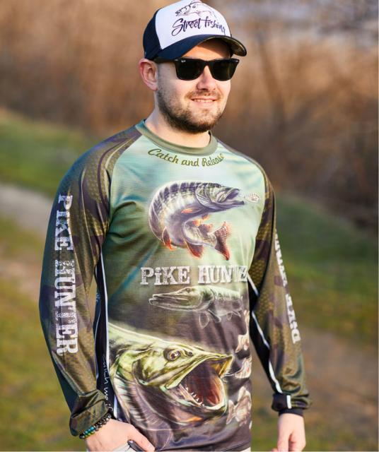 PIKE STORE 3D PIKE HUNTER CUSTOM SWEATER