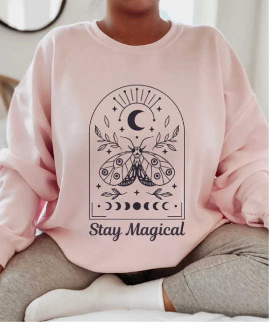 DARK ACADEMIA LIBRA ZODIAC SWEATSHIRT