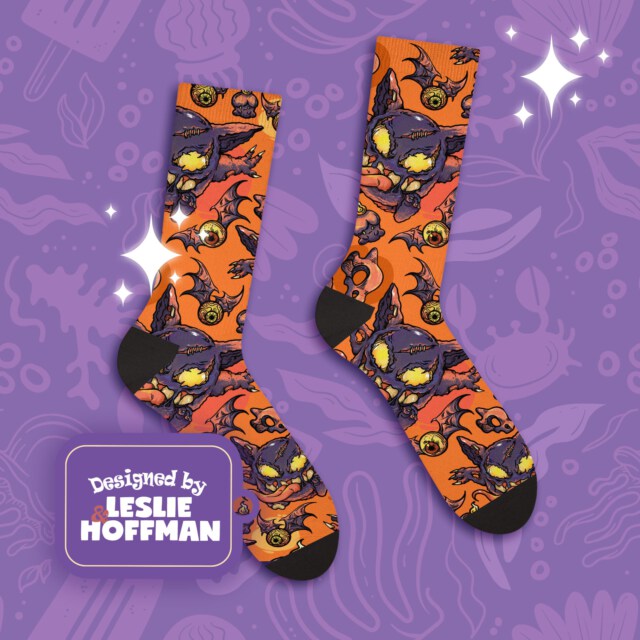 Gengar Zombie Poke Socks