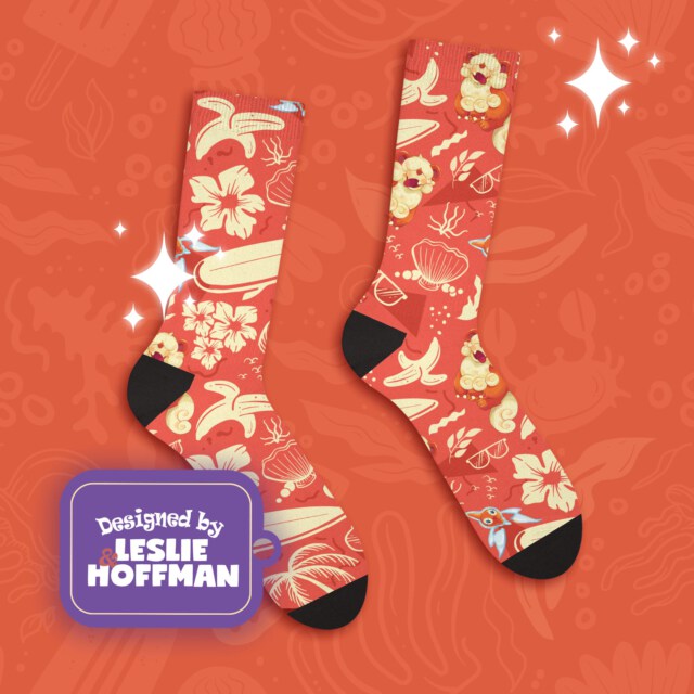 Growlithe Hawaii Poke Socks