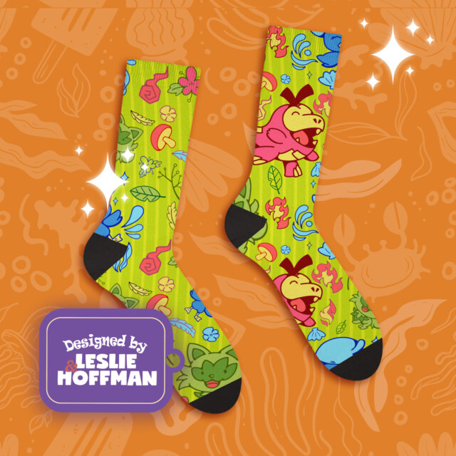 Gen 9 Scarlet Poke Socks