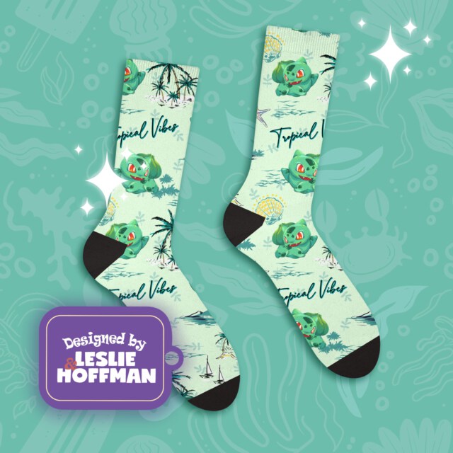 Bulbasaur Poke Socks