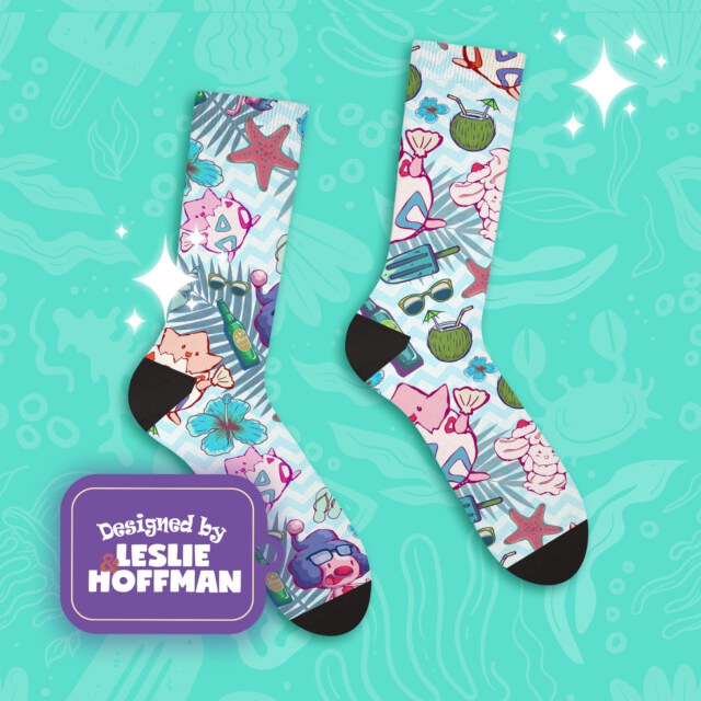 Togepi Summer Poke Socks