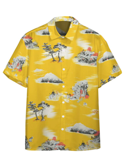 Vintage Floral Short Sleeve Shirts
