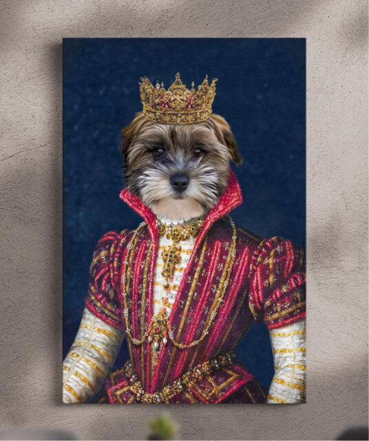 Custom Royal Pet Portrait