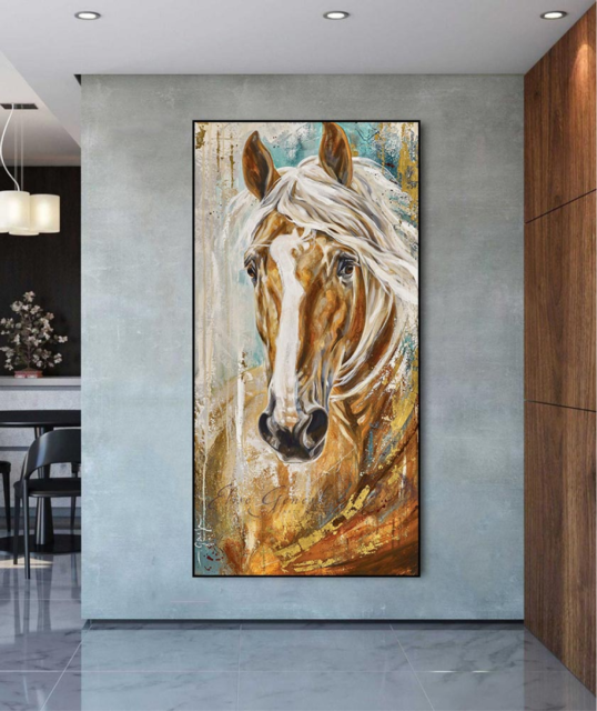 Wall Art Horse Victory
