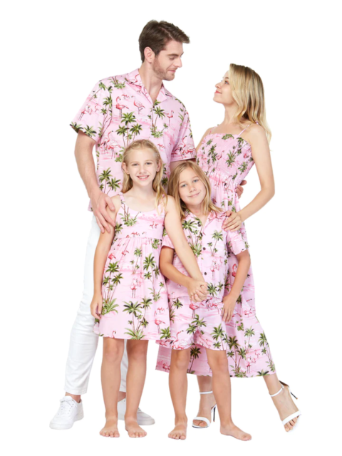 Rainforest Cartoon Print Short Sleeve Shirt