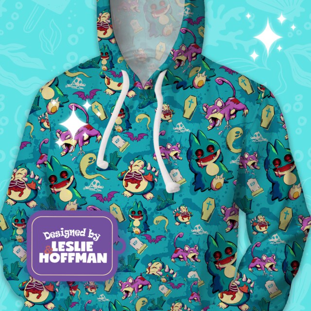 Munchlax Zombie Evil Pokemon Unisex Hoodie/ Kid Hoodie