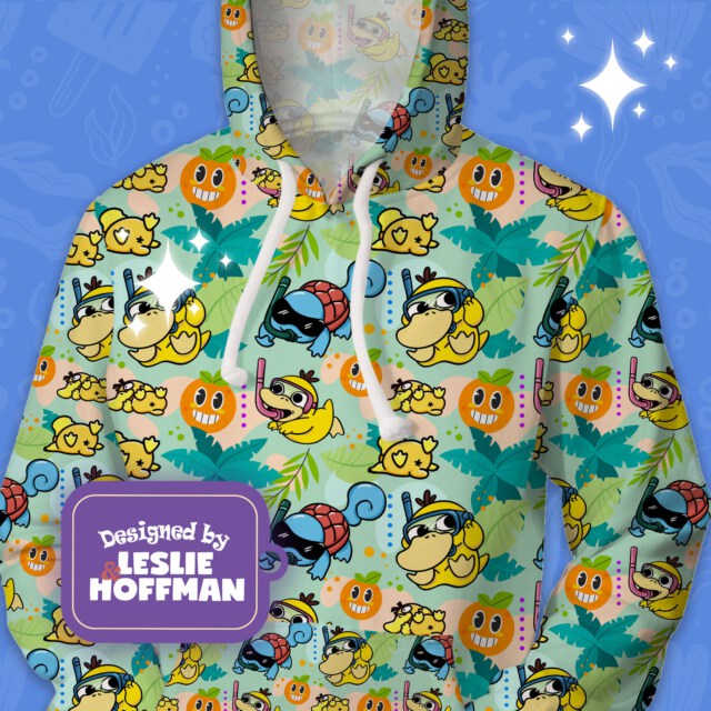 Psyduck Squirtle Hawaii Pokemon Unisex Hoodie/ Kid Hoodie