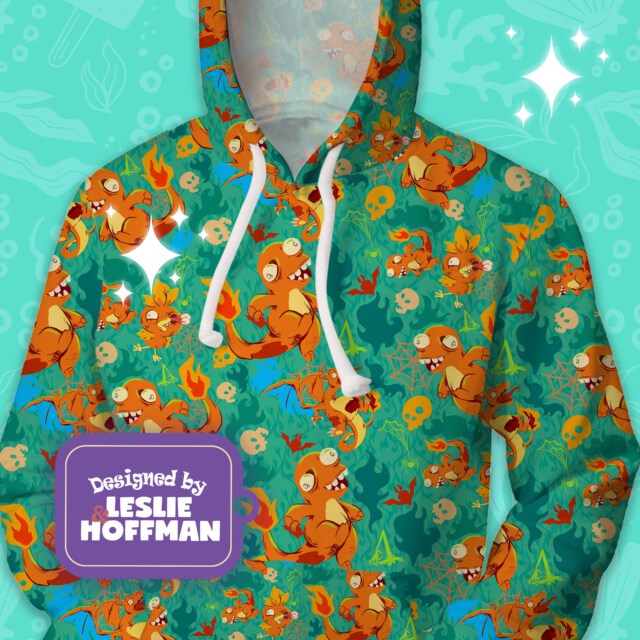 Chamander Undead Pokemon Unisex Hoodie/ Kid Hoodie