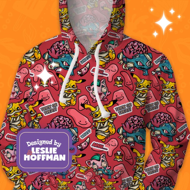 Pikachu Zombie Jocker Red  Pokemon Unisex Hoodie/ Kid Hoodie