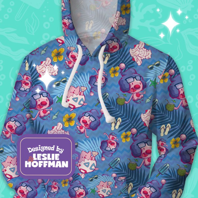 Mime Jr Summer Pokemon Unisex Hoodie/ Kid Hoodie