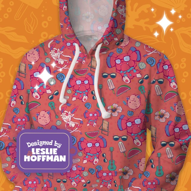 Snubbull Hawaii Pokemon Unisex Hoodie/ Kid Hoodie